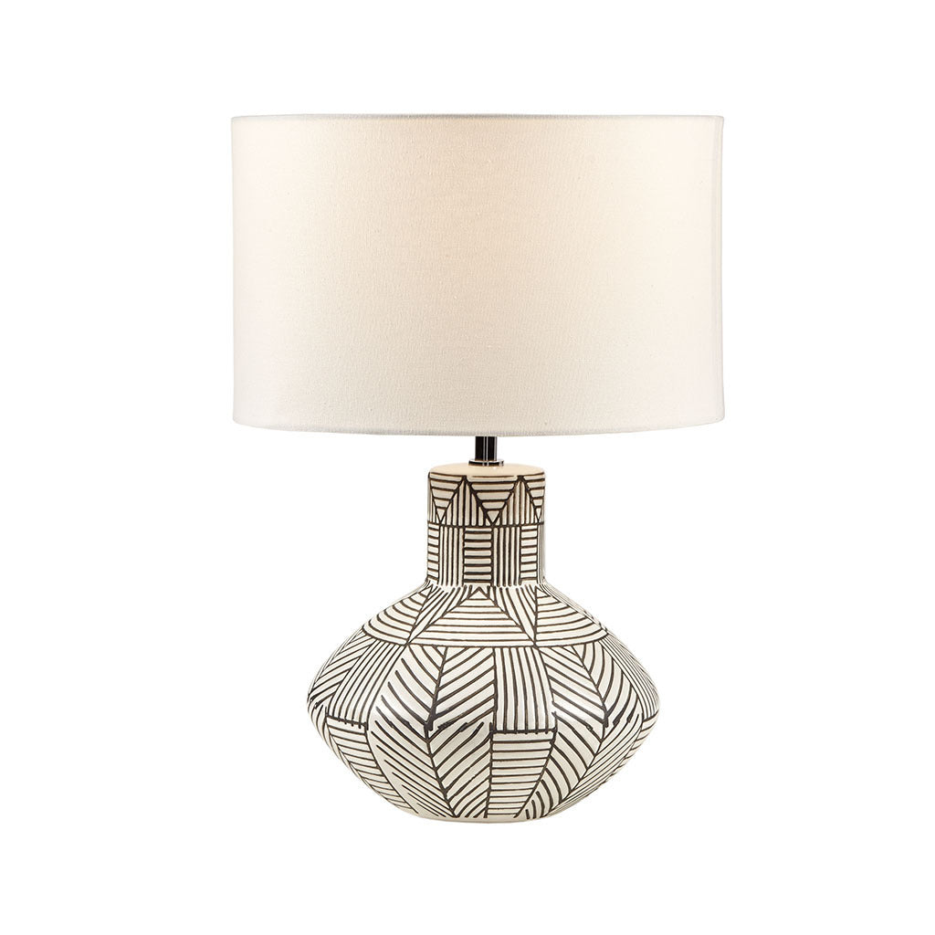 Boho Ceramic Table Lamp