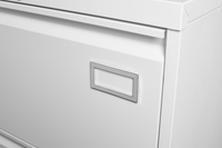 Filing Cabinet Lateral File Cabinet 3 Drawer, White Filing Cabinets with Lock, Locking Metal File Cabinets Three Drawer Office Cabinet for Legal/Letter/A4/F4 Home Offic