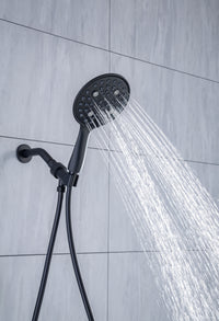 6 In. Detachable Handheld Shower Head Shower Faucet Shower System