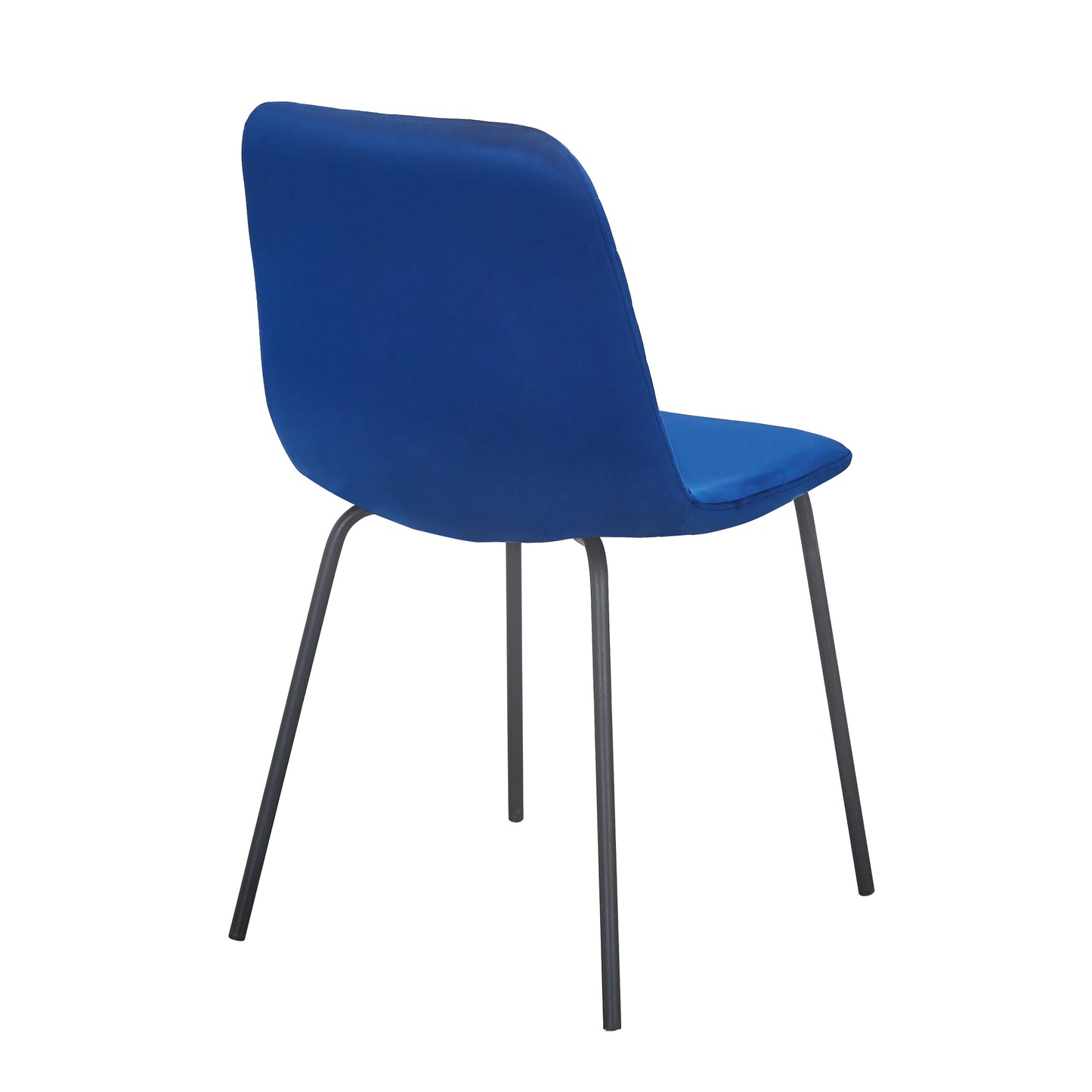 Dining Chair set of 4 PCS（BLUE），Modern style，New technology，Suitable for restaurants, cafes, taverns, offices, living rooms, reception rooms.Simple structure, easy installation.