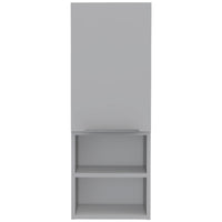 Mila  Bathroom Cabinet, Two Internal Shelves, Two External Shelves, Single Door -White