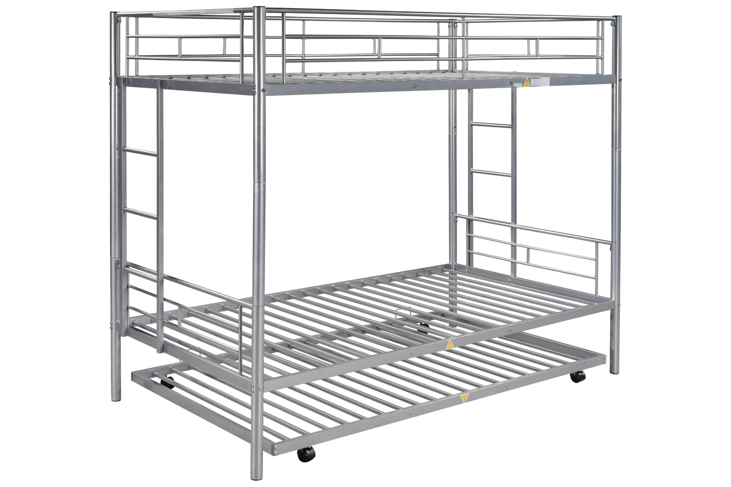 Twin Over Twin Bunk Bed with Trundle