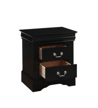 ACME Louis Philippe III Nightstand in Black