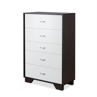 ACME Eloy Chest in White & Espresso