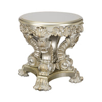 ACME Sorina END TABLE Antique Gold Finish LV01214