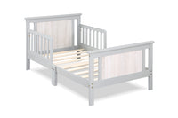 Connelly Reversible Panel Toddler Bed Gray/Rockport Gray