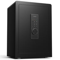 Steel Safe Box with Electronic Keypad, Perfect for Home, Office, Hotel, Business Storage, 22.05x15.75x12.99 Inches, Black