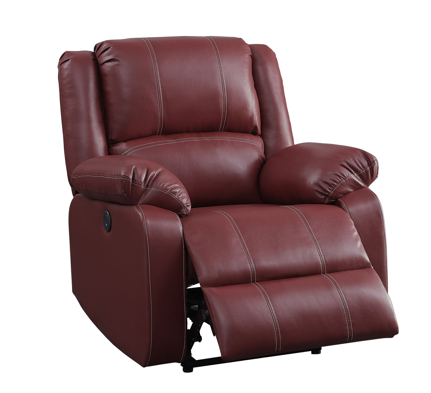 ACME Zuriel Power Recliner, Red PU