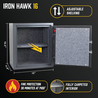 Iron Hawk Midsize Office Safe