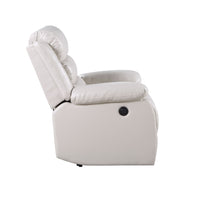 ACME Eilbra Power Recliner, Beige PU