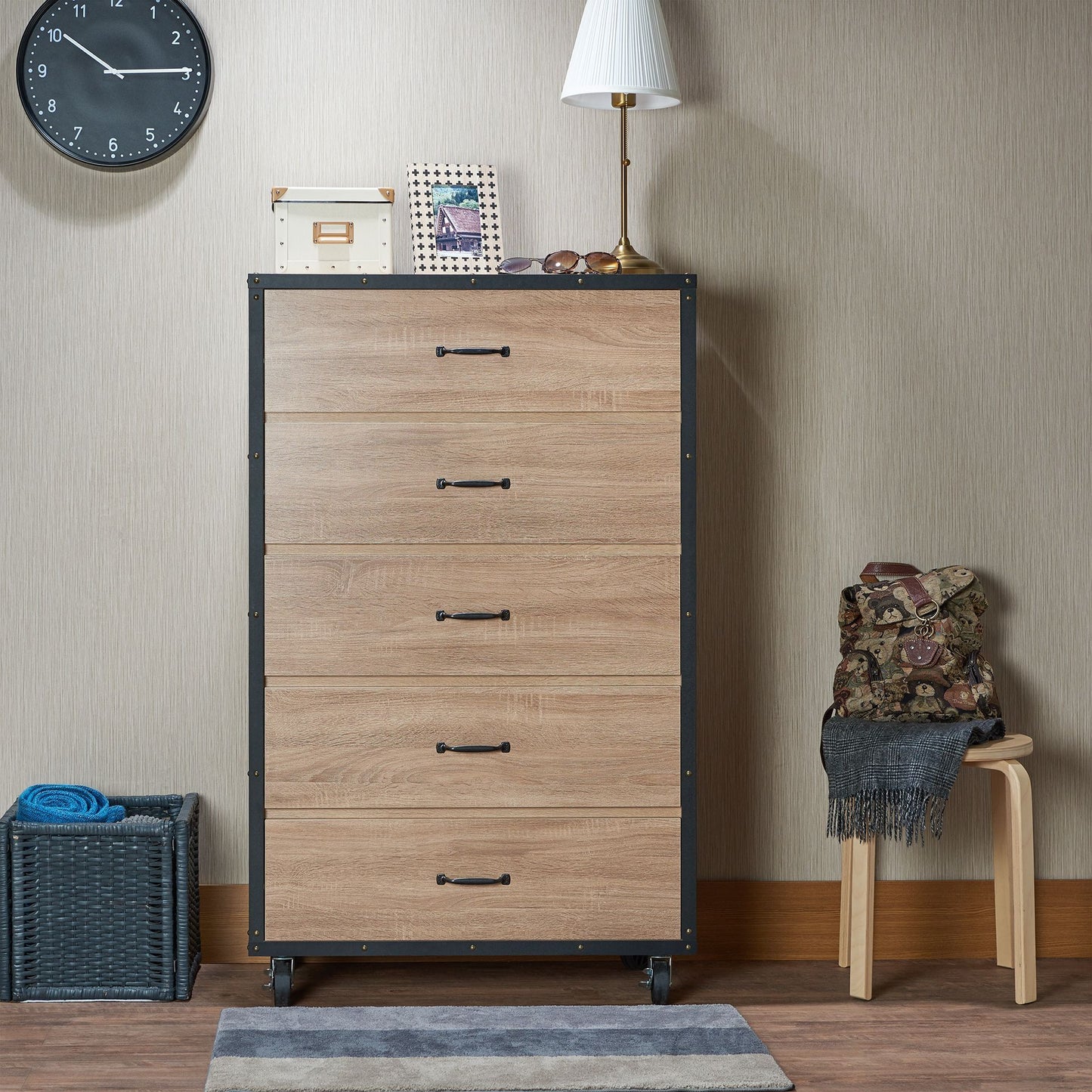 ACME Bemis Chest in Weathered Light Oak