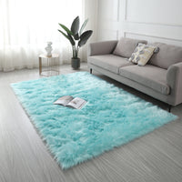 "Cozy Collection" Ultra Soft Fluffy Faux Fur Sheepskin Area Rug