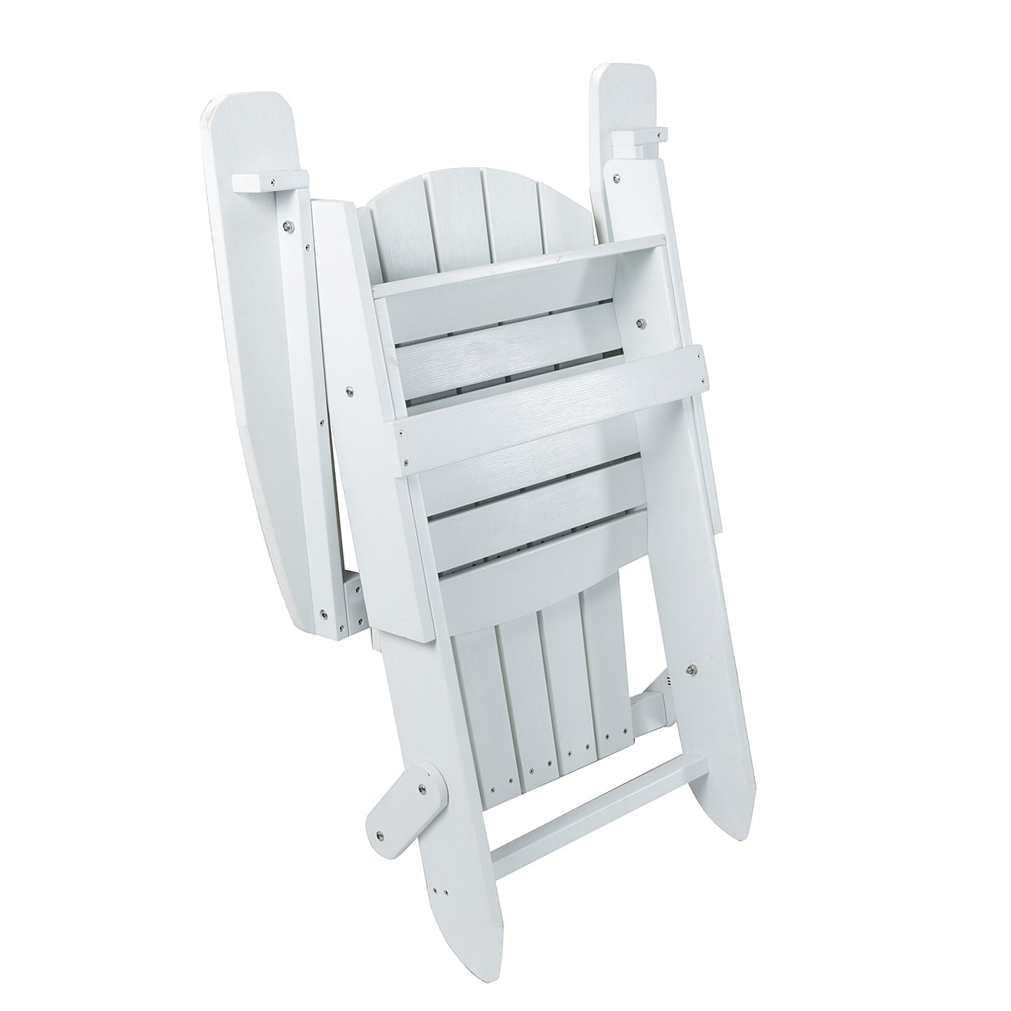 Elymus Outdoor 3 Pieces Plastic Adirondack Chair with Table