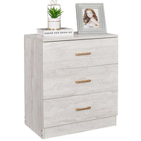 MDF Storage Cabinet with 3 drawer, Assembly Required