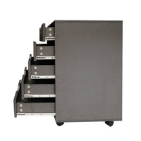 Office Pulley Movable File Cabinet Wooden Drawer Cabinet Office Storage Cabinet Low Cabinet