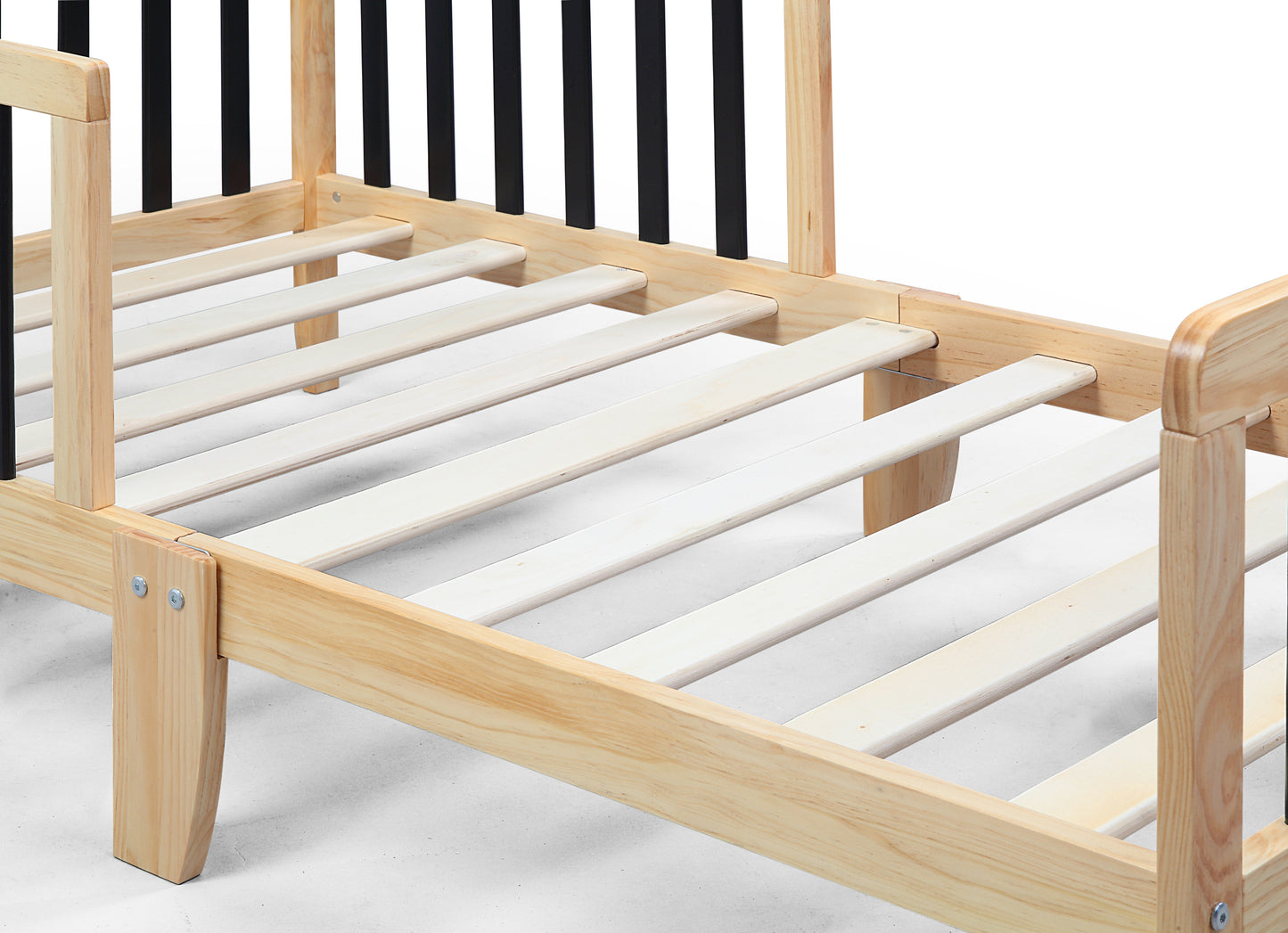 Twain Toddler Bed Natural/Black