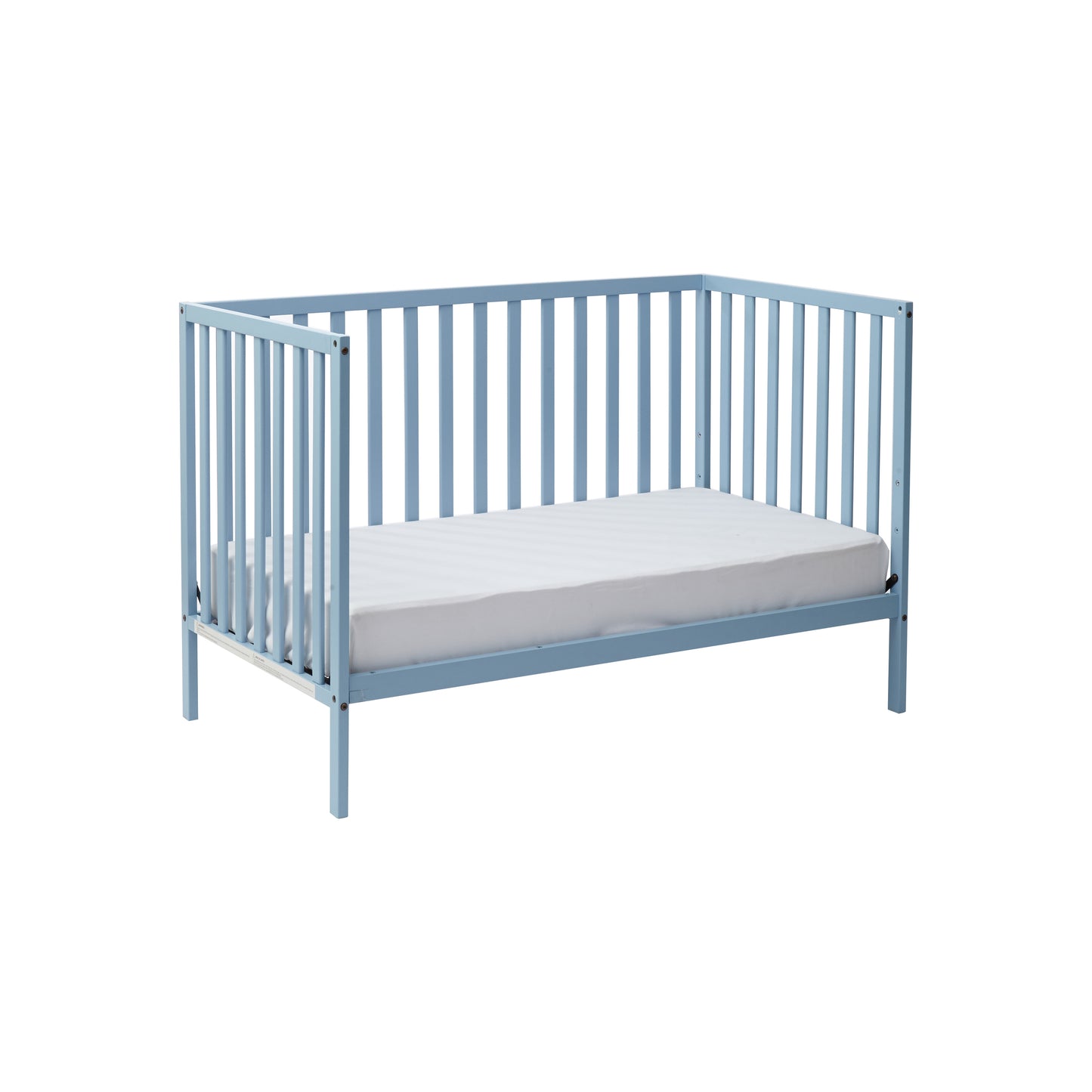 Palmer 3-in-1 Convertible Island Crib Baby Blue