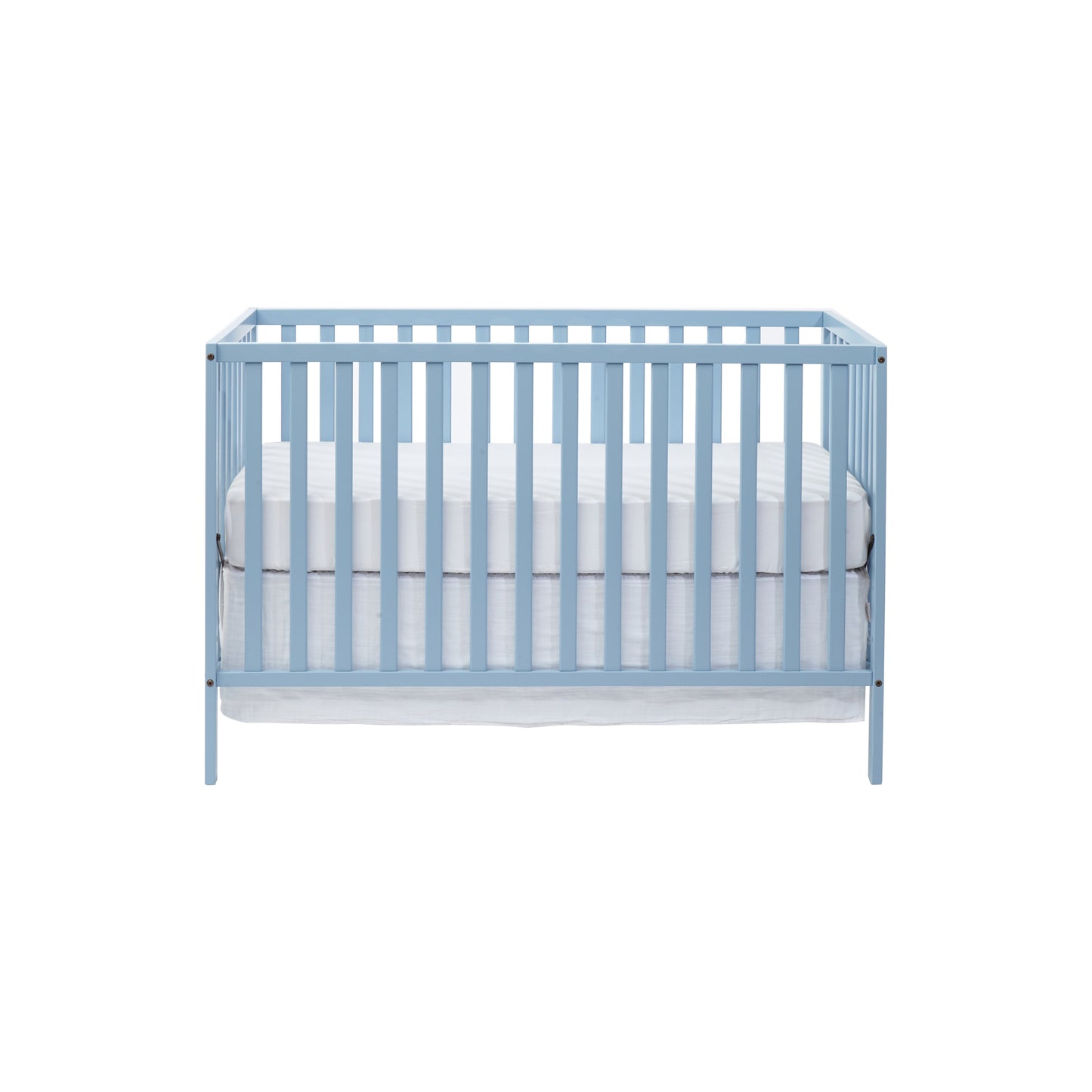 Palmer 3-in-1 Convertible Island Crib Baby Blue