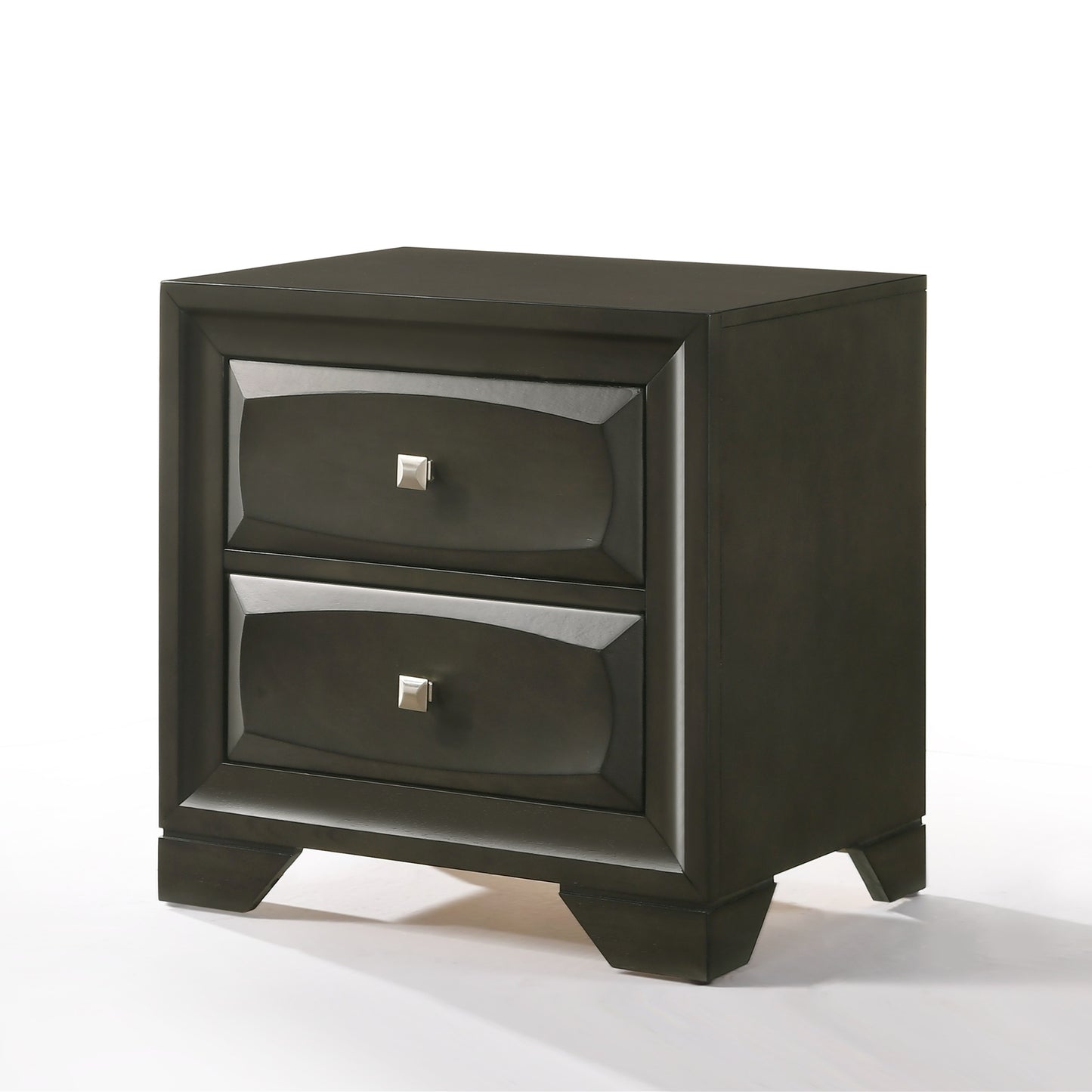 ACME Soteris Nightstand in Antique Gray