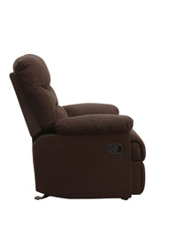 ACME Arcadia Recliner (Motion) in Chocolate Microfiber