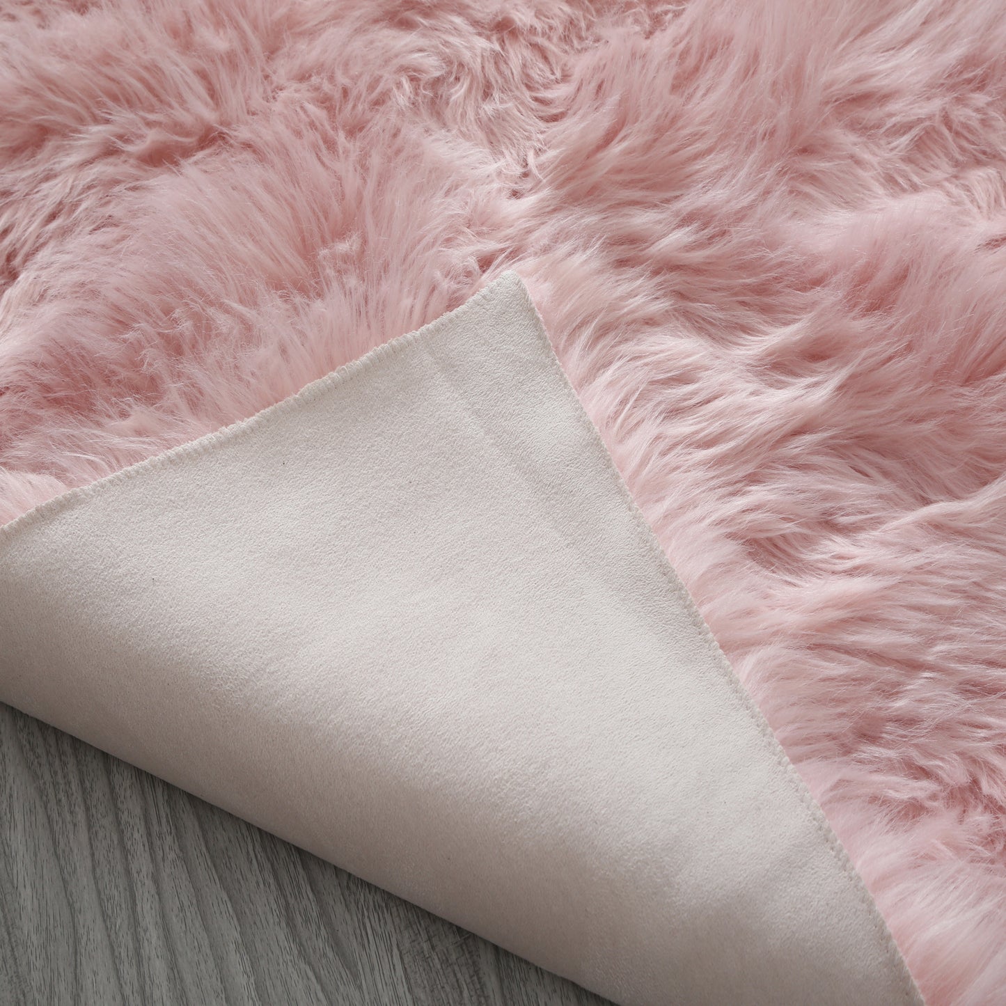 "Cozy Collection" Ultra Soft Fluffy Faux Fur Sheepskin Area Rug