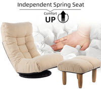 Single Sofa Reclining Chair, Japanese Chair Lazy Sofa Tatami, Balcony Reclining Chair Leisure Sofa