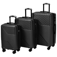 Hardshell Luggage Sets 3 Piece double spinner 8 wheels Suitcase with TSA Lock Lightweight 20''24''28''