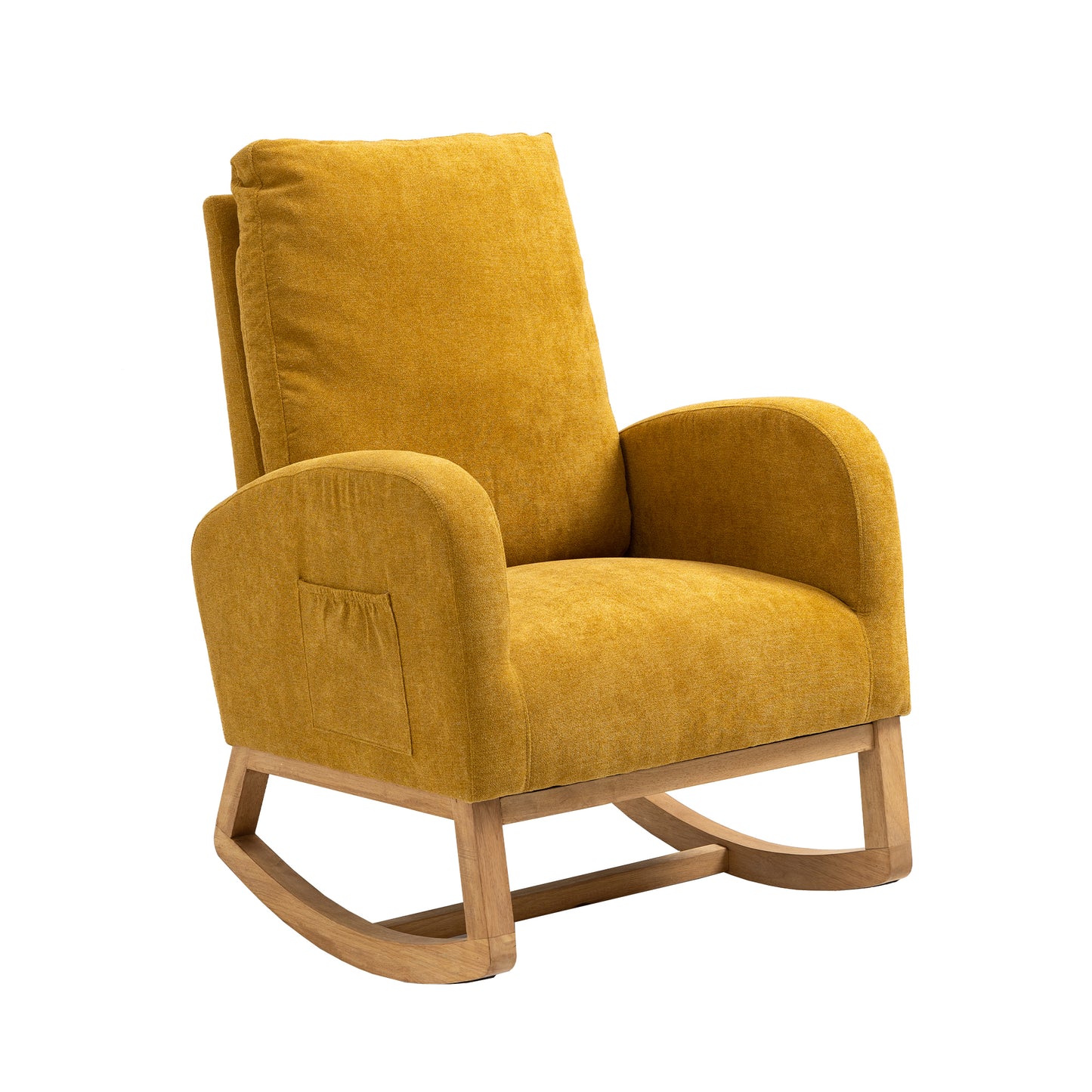 Living Room Comfortable Rocking Chair Living Room Chair Yellow