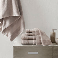 Cotton 6 Piece Bath Towel Set