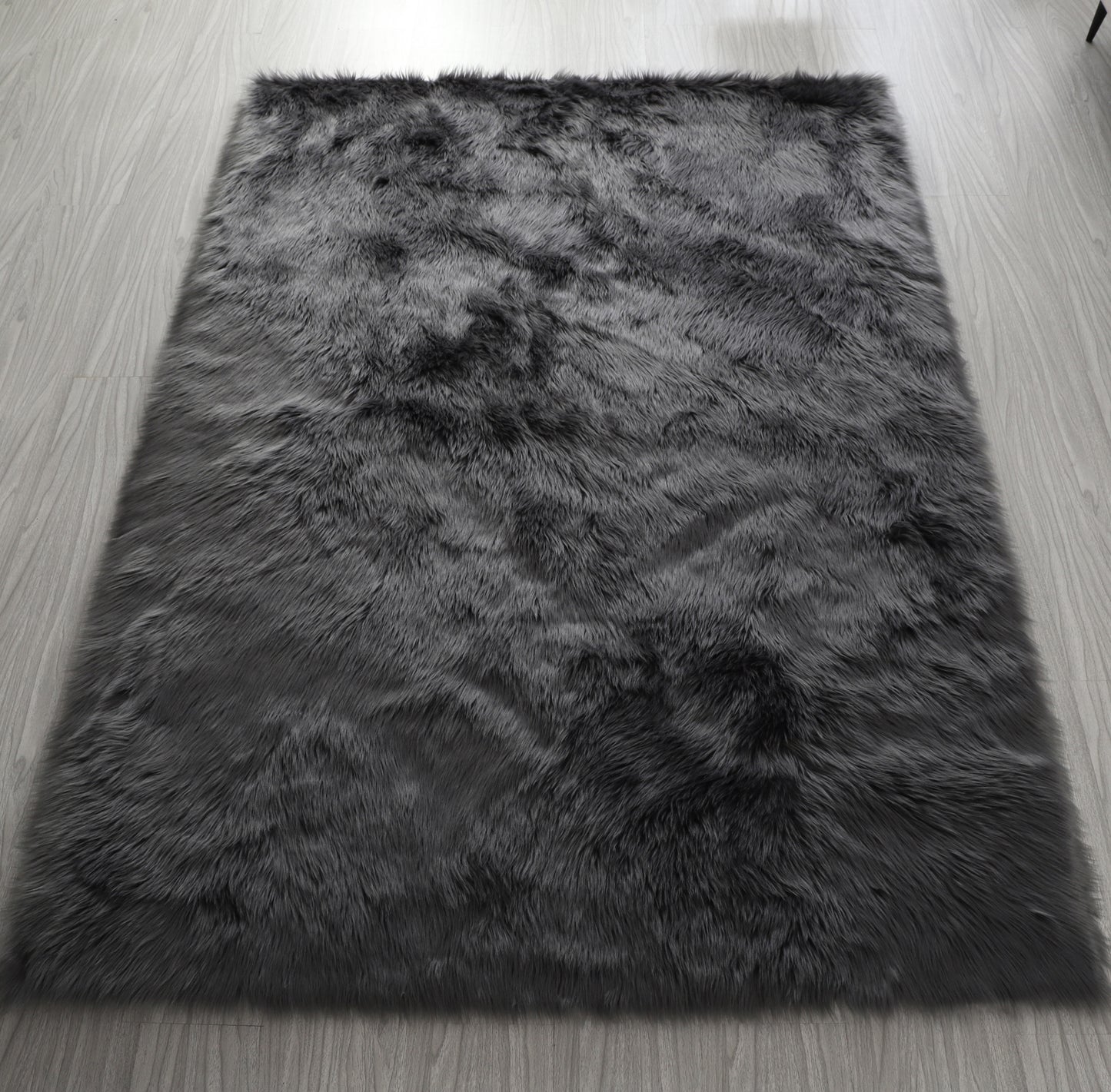 "Cozy Collection" Ultra Soft Fluffy Faux Fur Sheepskin Area Rug