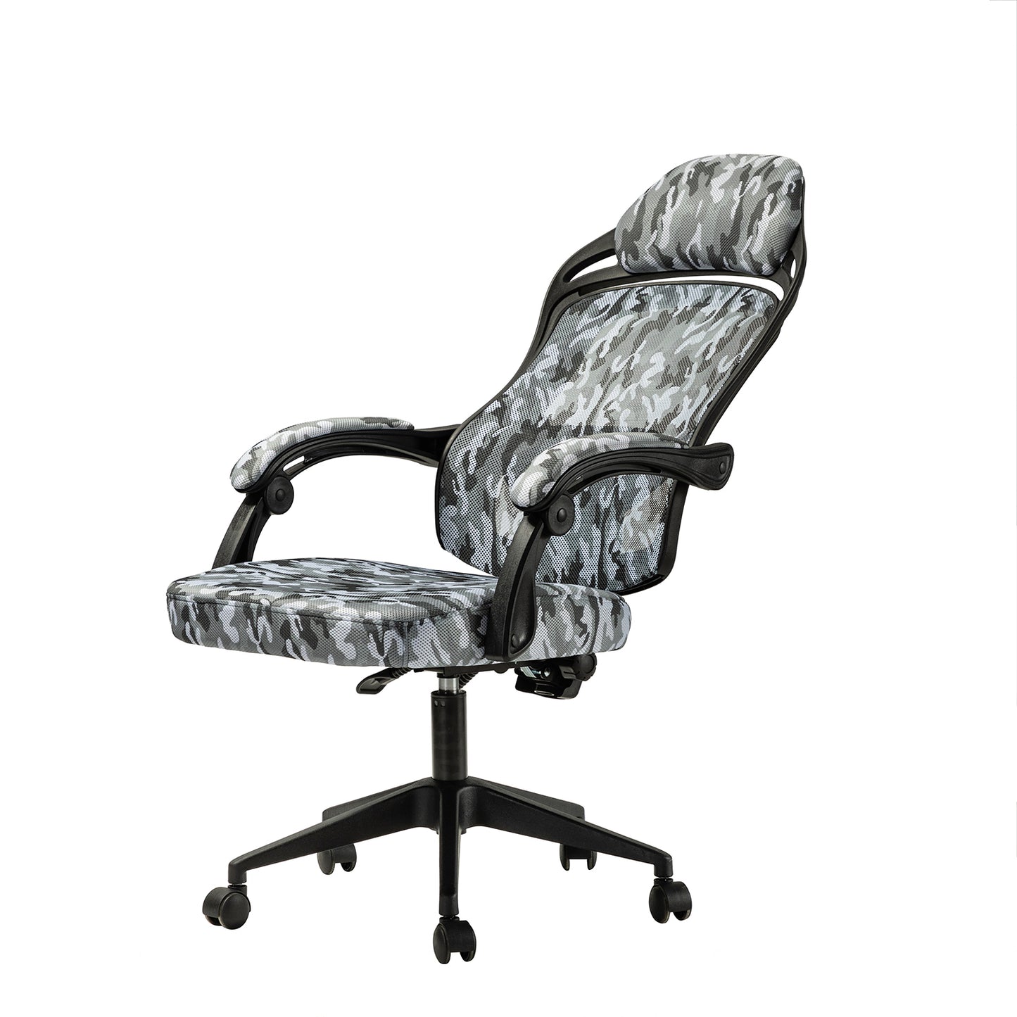 Nina Swivel Camouflage Gaming Chair with Adjustable Height