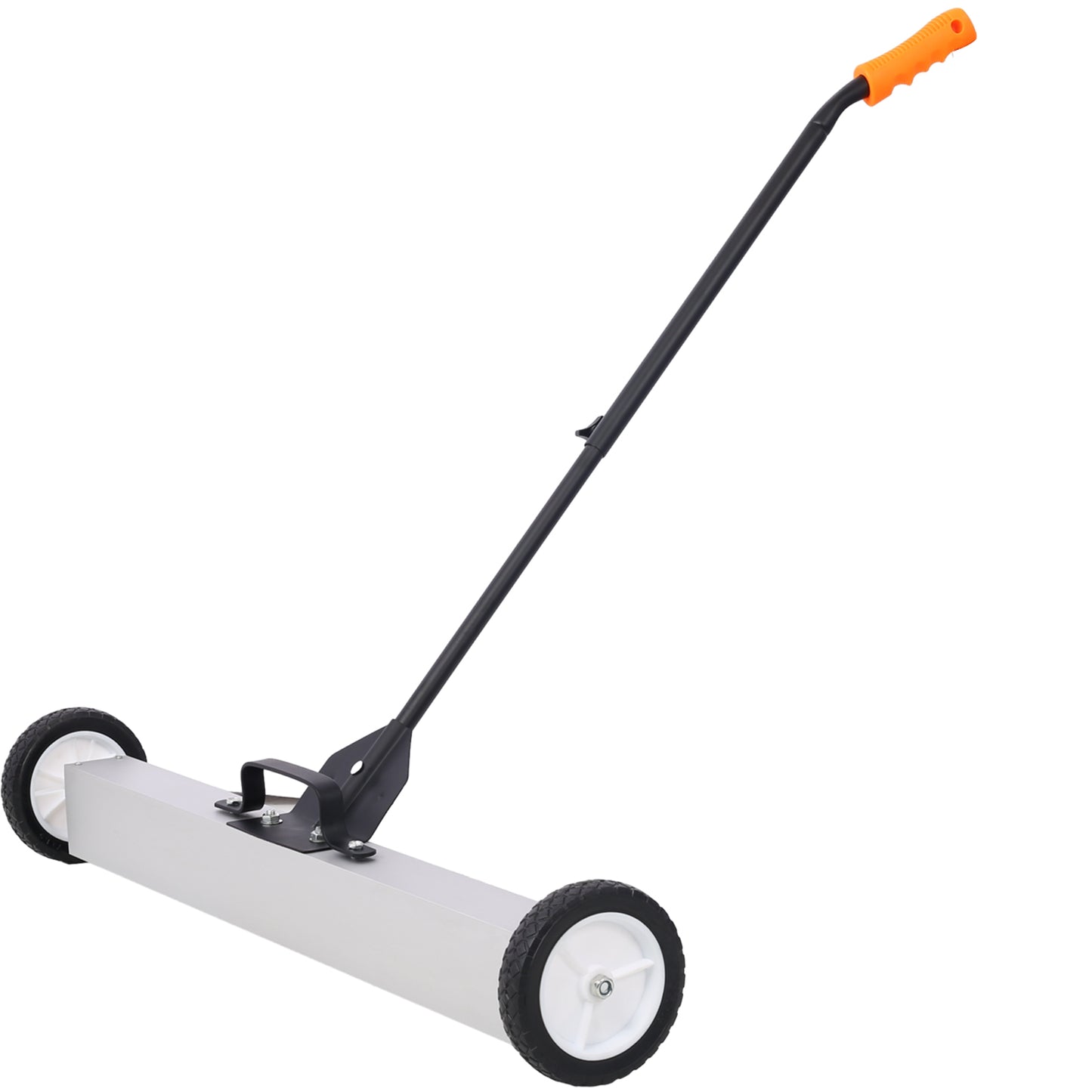 36"  Rolling Magnetic Pick-Up Sweeper, Heavy Duty Push-Type with Release, for Nails Needles Screws Collection,30 Pound Capacity