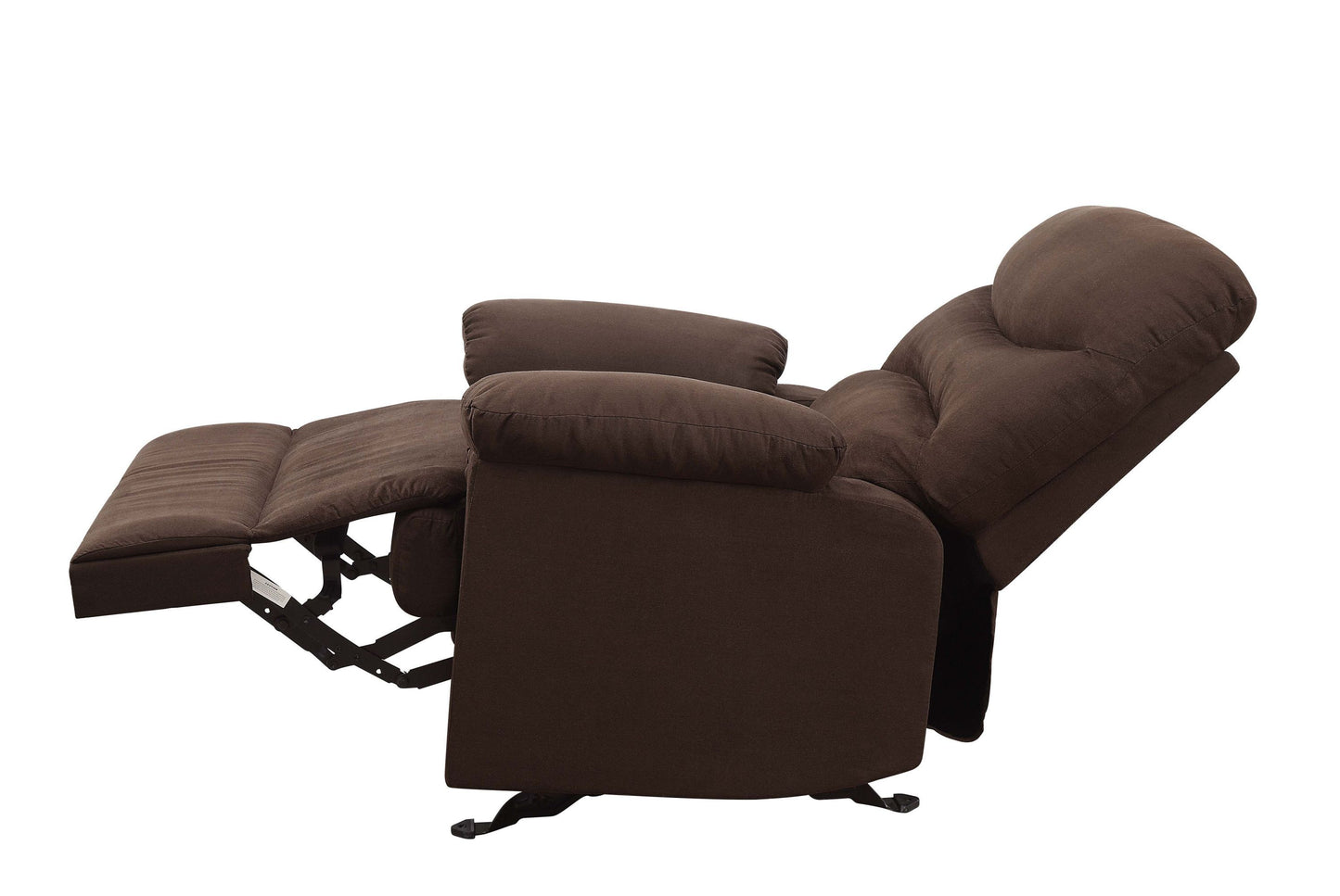 ACME Arcadia Glider Recliner (Motion) in Chocolate Microfiber