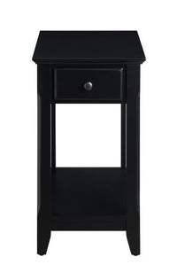 ACME Bertie Accent Table, Black Finish