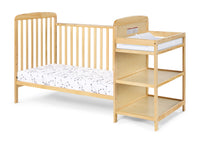 Ramsey Crib and Changer Combo Natural