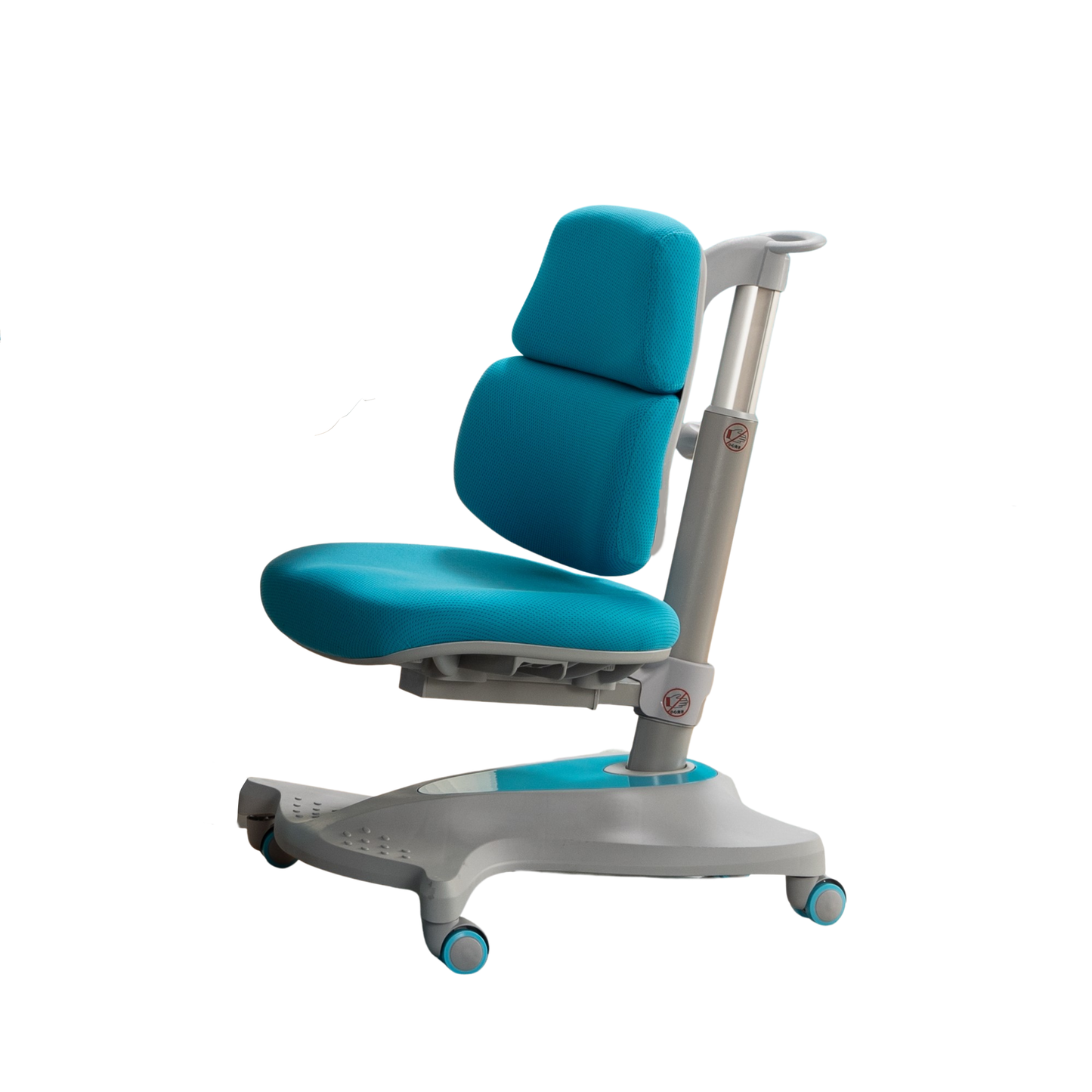 Smiley's Ergonomic Kids Multi Function Study Chair, Office Chair w/Adjustable Height & Lumbar Support Blue