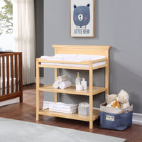 Universal Baby Infant Changing Table Natural