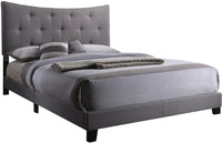 ACME Venacha Queen Bed in Gray Fabric