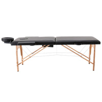 Massage Table Portable Massage Bed Lash Bed Facial Table Reiki Table SPA Beds for Esthetician Portable Height Adjustable Carrying Bag & Accessories 2 Section Shop & Home Black