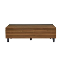 ACME Avala Coffee Table w/Lift Top, Walnut & Black