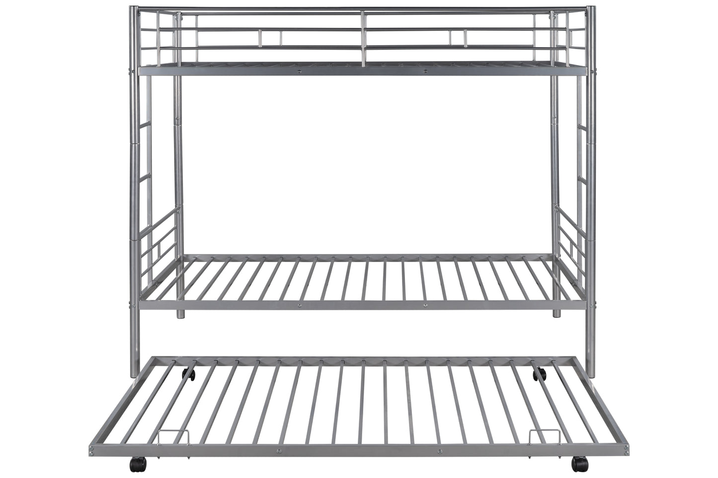 Twin Over Twin Bunk Bed with Trundle