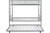 Twin Over Twin Bunk Bed with Trundle