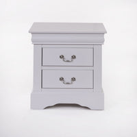 ACME Louis Philippe III Nightstand in White