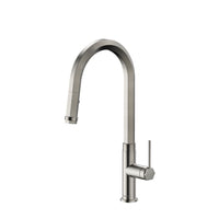 Single Handle Pull Down Sprayer Kitchen Faucet with Advanced Spray, Pull Out Spray Wand in Brushed Nickel