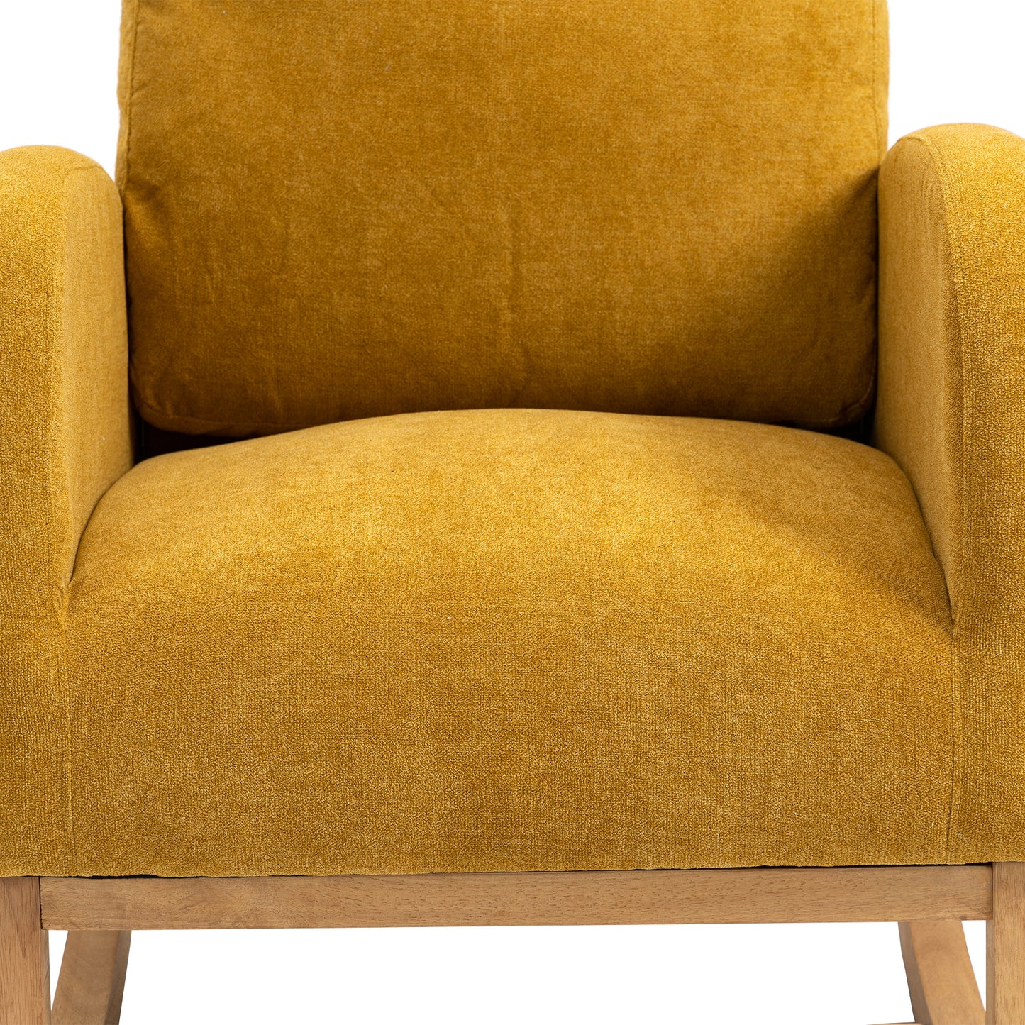 Living Room Comfortable Rocking Chair Living Room Chair Yellow