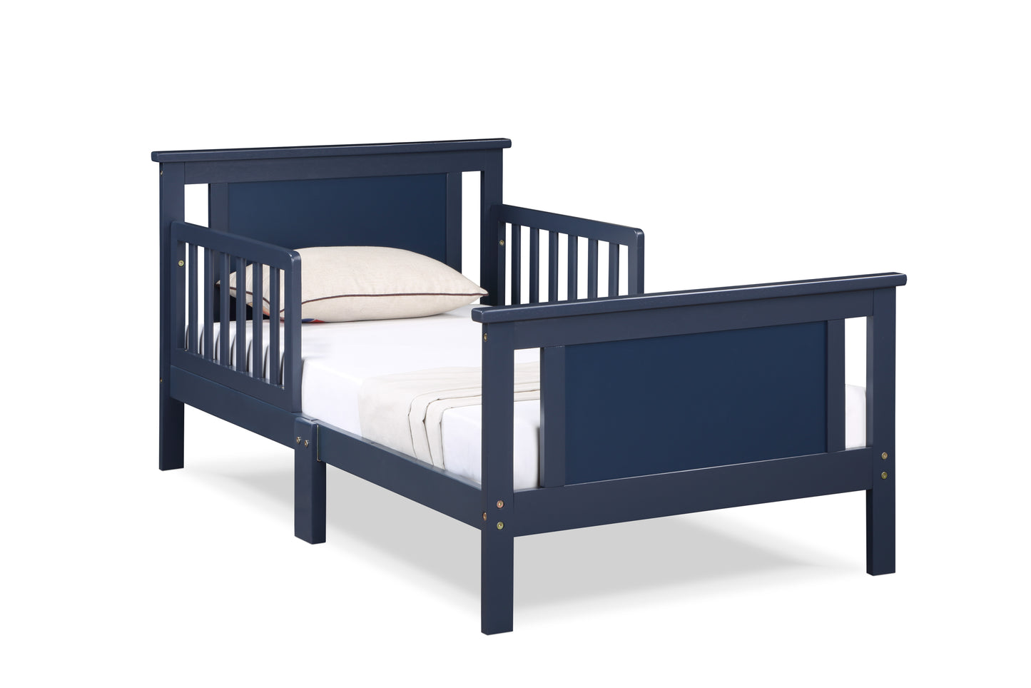 Connelly Reversible Panel Toddler Bed Midnight Blue/Vintage Walnut