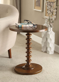 ACME Acton Side Table in Walnut 82792