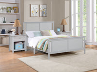 Connelly Reversible Panel Full Bed Gray/Rockport Gray