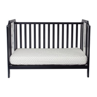 Celeste 3-in-1 Convertible Island Crib Black