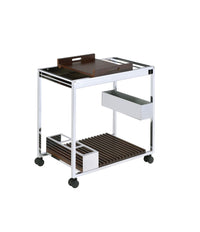 ACME Lisses Serving Cart in Chrome